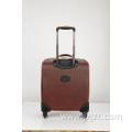 Hot selling PU colourful trolley luggage